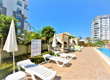 Bright elegant one bedroom apartment 70m², with south-facing windows, 350 meters from the sea, Mahmutlar, Alanya ID-16477 фото-13