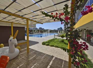 Bright elegant one bedroom apartment 70m², with south-facing windows, 350 meters from the sea, Mahmutlar, Alanya ID-16477 фото-17