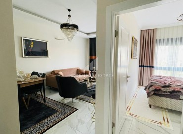 Дизайнерски обставленные апартаменты 1+1, 55м², в новом жилом комплексе в 500 метрах от моря, Махмутлар, Аланья ID-16480 фото-8