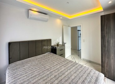 Стильная квартира с одной спальней, 45м² в резиденции 2022 года, с инфраструктурой в центре Алании ID-16488 фото-7