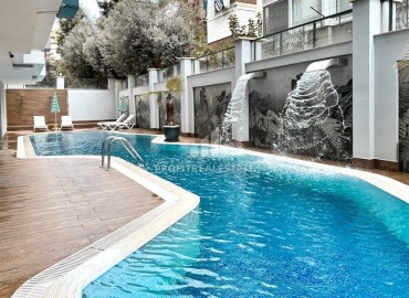 Stylish one bedroom apartment, 45m² in residence 2022, with facilities in the center of Alanya ID-16488 фото-20