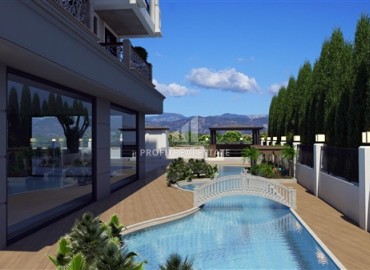 Unfurnished one bedroom apartment 60 m², in a new luxury residence 400 meters from the sea, in the center of Alanya ID-16495 фото-10