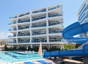 Furnished one-bedroom apartment 65m², in a residential residence with facilities, Oba, Alanya ID-16496 фото-1
