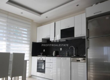 Furnished one-bedroom apartment 65m², in a residential residence with facilities, Oba, Alanya ID-16496 фото-4