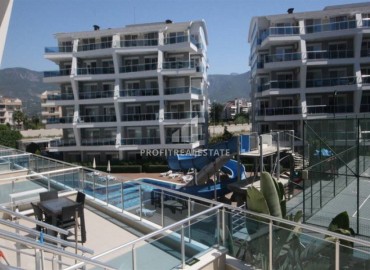 Furnished one-bedroom apartment 65m², in a residential residence with facilities, Oba, Alanya ID-16496 фото-8