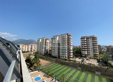 Stylish duplex 2+1, 100 m², in a small apartment residence with good facilities in the Oba area, Alanya ID-16494 фото-9