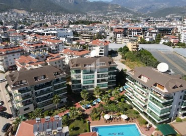 Cozy two bedroom apartment, 110 m², close to the sea in the Oba area in a premium residence, Alanya ID-16501 фото-1
