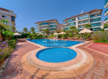 Cozy two bedroom apartment, 110 m², close to the sea in the Oba area in a premium residence, Alanya ID-16501 фото-18