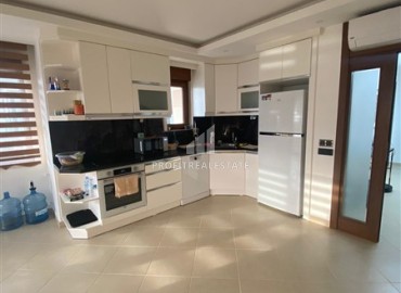 Furnished three bedroom apartment, 140 m², with a super location on the first coastline in Oba, Alanya. ID-16505 фото-5