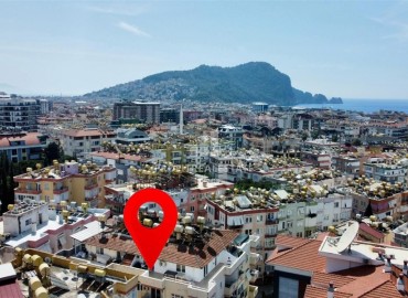 Furnished penthouse at an attractive price with four bedrooms and a jacuzzi in the center of Alanya ID-16508 фото-19