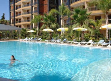 Luxurious three bedroom apartment with separate kitchen, 135m², on the first coastline in Oba, Alanya ID-16517 фото-9