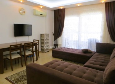 Cozy, modernly furnished 1+1 apartment, with a glazed balcony, 300 meters from the Mediterranean Sea in the center of Alanya ID-16518 фото-2