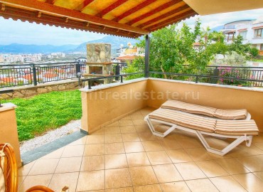 Three-room apartment with sea view in ecologically clean area of Alanya ID-1278 фото-15