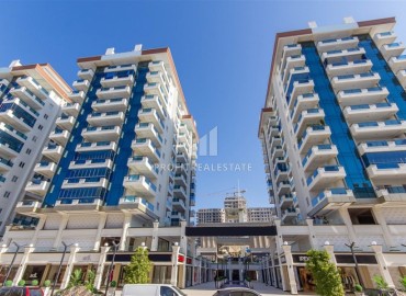 Luxurious view furnished penthouse 3+1, in a premium residential residence in the center of Mahmutlar, Alanya ID-16521 фото-1