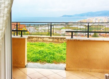 Three-room apartment with sea view in ecologically clean area of Alanya ID-1278 фото-16