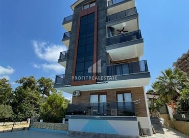 Furnished penthouse 4+1, with separate kitchen, in a modern residential residence with a swimming pool, Avsallar, Alanya ID-16522 фото-1