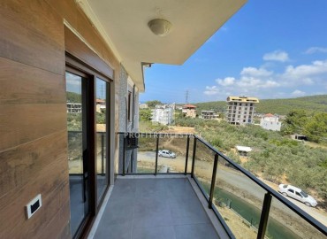 Furnished penthouse 4+1, with separate kitchen, in a modern residential residence with a swimming pool, Avsallar, Alanya ID-16522 фото-14