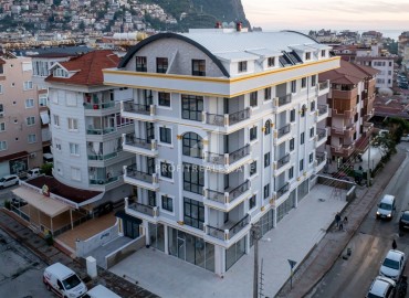 One-bedroom apartment, 50m², in a new building with a swimming pool in the center of Alanya, 500m from Cleopatra Beach ID-16510 фото-1