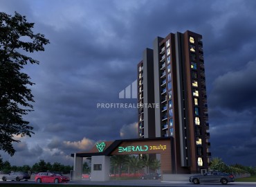 Комфортабельные квартиры, 53-74м², в комплексе премиум класса на этапе строительства в районе Мерсина – Чешмели ID-16523 фото-13