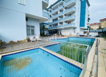 Spacious furnished three-bedroom apartment, 190m², with glazed balcony, 150 meters from the sea, Oba, Alanya ID-16528 фото-19
