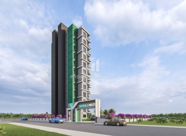 Комфортабельные квартиры, 50-53м², в элитном комплексе района Каргыпынары, Мерсин на этапе строительства ID-16536 фото-5