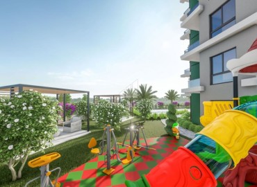 Комфортабельные квартиры, 50-53м², в элитном комплексе района Каргыпынары, Мерсин на этапе строительства ID-16536 фото-8