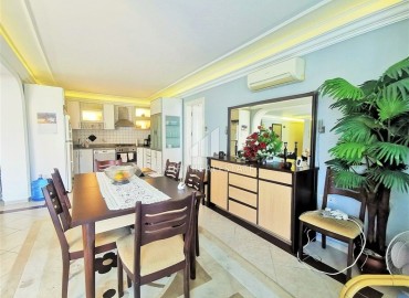 Three bedroom apartment, 145m², in a residence with a swimming pool in Oba, Alanya, 150m from the sea ID-16538 фото-6