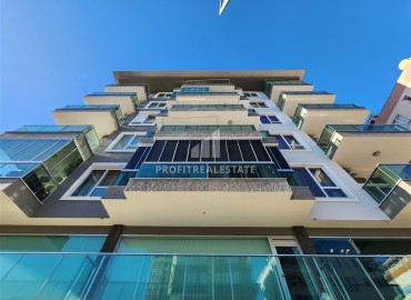 Стильные апартаменты с одной спальней, 58м², в современной резиденции с бассейном, в 250м от моря в Махмутларе, Алания ID-16539 фото-13