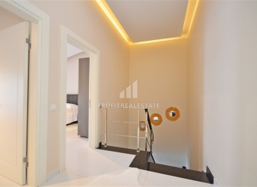 Stylish two-level apartment 2+1, 147m² with modern design and glazed balcony, Kargicak, Alanya ID-16543 фото-7