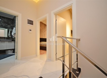 Stylish two-level apartment 2+1, 147m² with modern design and glazed balcony, Kargicak, Alanya ID-16543 фото-8