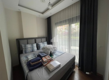Двухкомнатная меблированная квартира, 46м², в современной резиденции в самом центре Аланьи ID-16550 фото-5