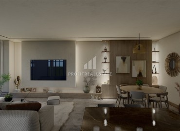 Modern luxury villa residence for citizenship, in installments from the developer, Doşemealti, Antalya ID-16551 фото-12