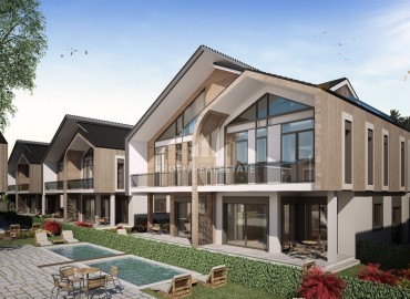 Modern luxury villa residence for citizenship, in installments from the developer, Doşemealti, Antalya ID-16551 фото-15