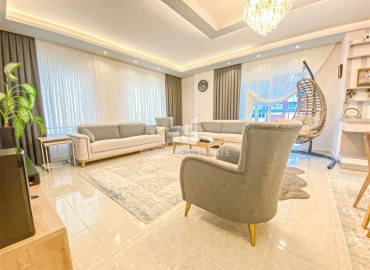 Elegant two bedroom apartment for residence permit, 110 m², glazed balcony, Tosmur, Alanya ID-16557 фото-3