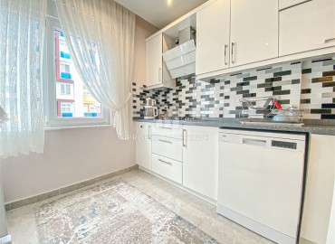 Elegant two bedroom apartment for residence permit, 110 m², glazed balcony, Tosmur, Alanya ID-16557 фото-5