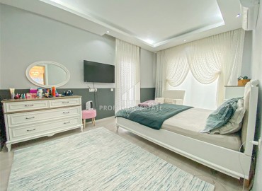 Elegant two bedroom apartment for residence permit, 110 m², glazed balcony, Tosmur, Alanya ID-16557 фото-7