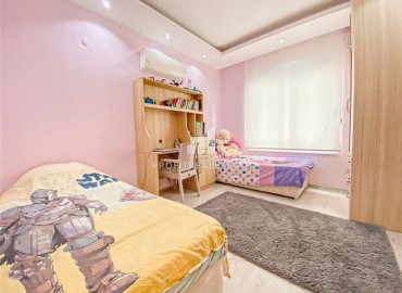 Elegant two bedroom apartment for residence permit, 110 m², glazed balcony, Tosmur, Alanya ID-16557 фото-8