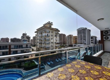 Меблированная квартира с элегантным дизайном для ВНЖ, 2+1, в 500 метрах от моря, в комплексе с инфраструктурой, Махмутлар, Аланья ID-16558 фото-8