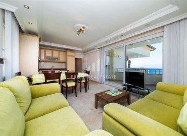 Gasified three bedroom duplex, 135m², with sea views in a cozy residence in Alanya Konakli area ID-16563 фото-3