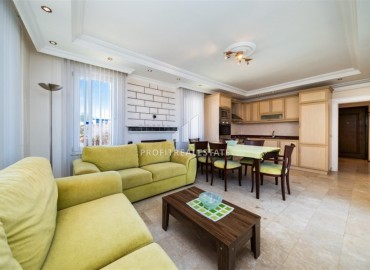 Gasified three bedroom duplex, 135m², with sea views in a cozy residence in Alanya Konakli area ID-16563 фото-4
