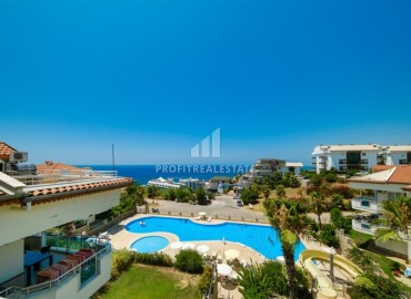 Gasified three bedroom duplex, 135m², with sea views in a cozy residence in Alanya Konakli area ID-16563 фото-10