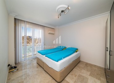 Gasified three bedroom duplex, 135m², with sea views in a cozy residence in Alanya Konakli area ID-16563 фото-14