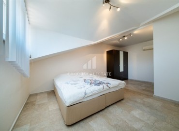 Gasified three bedroom duplex, 135m², with sea views in a cozy residence in Alanya Konakli area ID-16563 фото-20
