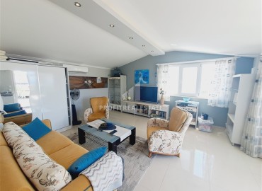 Luxurious three bedroom penthouse, 180 m², overlooking the Alanya Fortress in the Alanya - Tosmur area ID-16574 фото-12