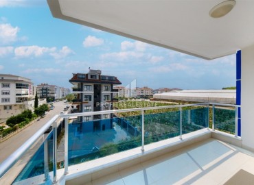 Bright modern one-bedroom apartment 55m², 300 meters from the sea, in a residence with facilities, Kestel, Alanya ID-16580 фото-16