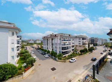 Bright modern one-bedroom apartment 55m², 300 meters from the sea, in a residence with facilities, Kestel, Alanya ID-16580 фото-17