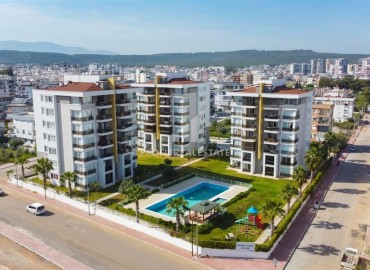 Three bedroom apartment, 140m² in a modern residence with a swimming pool in Antalya, Kepez district, Varsak ID-16588 фото-1