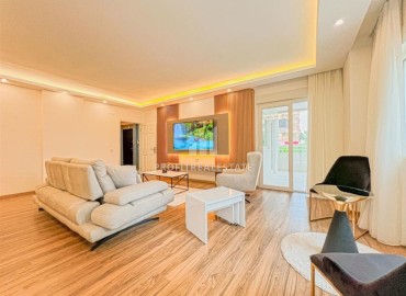 Трехкомнатная квартира с дизайнерским интерьером, 95м² с отличной локацией в Махмутларе, Алания ID-16590 фото-5
