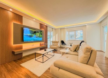 Трехкомнатная квартира с дизайнерским интерьером, 95м² с отличной локацией в Махмутларе, Алания ID-16590 фото-6