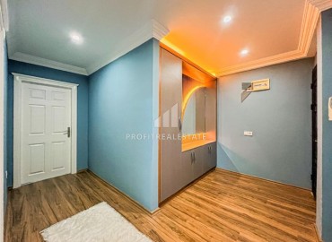 Трехкомнатная квартира с дизайнерским интерьером, 95м² с отличной локацией в Махмутларе, Алания ID-16590 фото-8